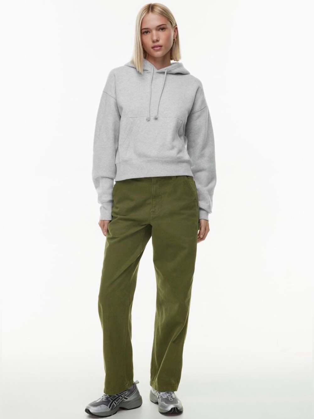 Tna Greenwich Cargo Carpenter Pants Olive Green Size 10